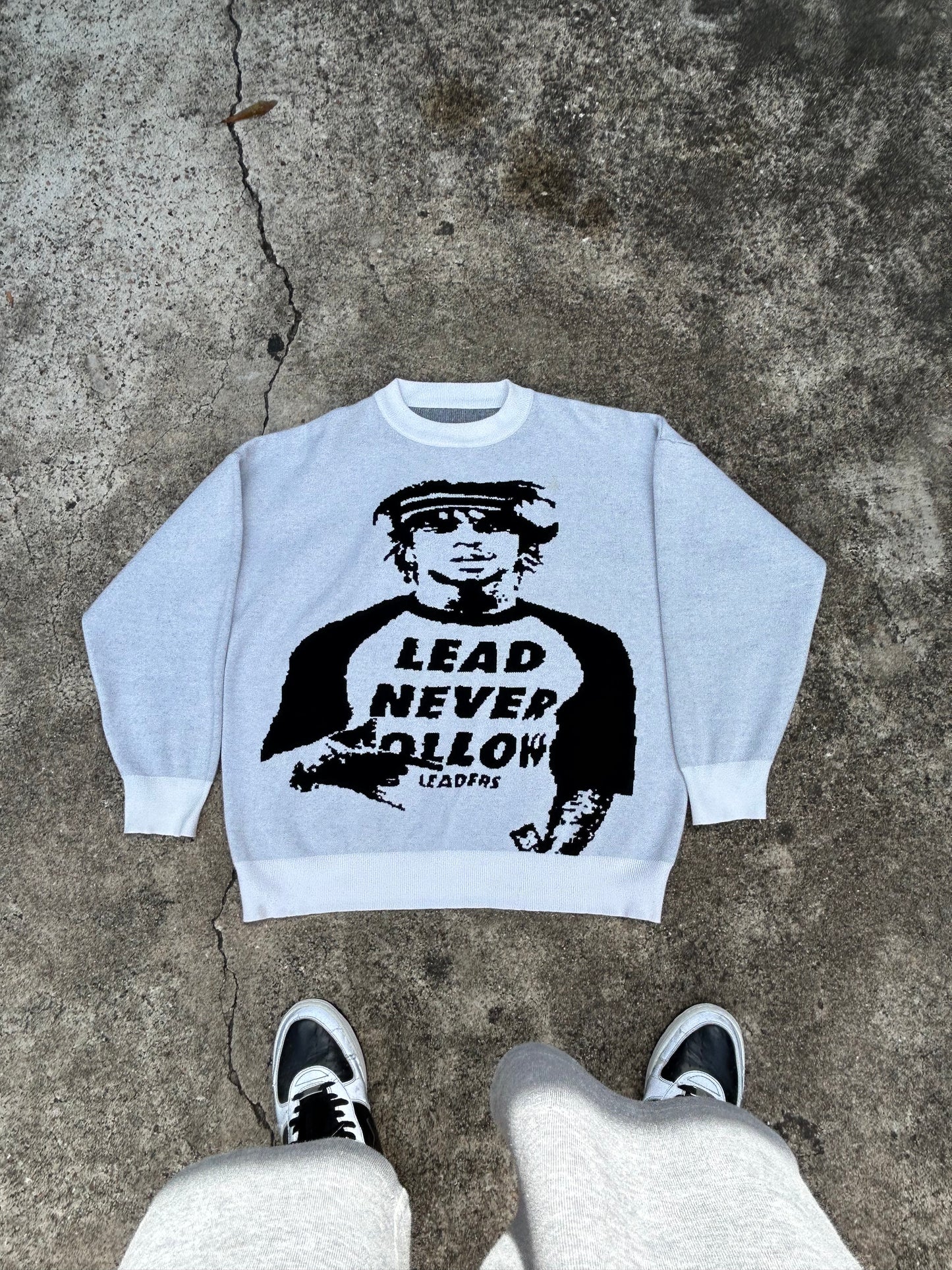 Lead Never Follow Sweater